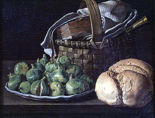 Luis Egidio Melendez Still Life With Figs oil painting picture